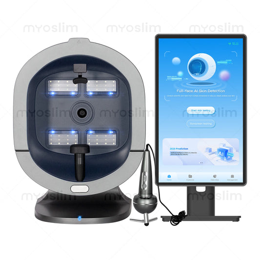 New Professional 3D Facial X5 Camera Scanner UV Skin and Hair Analysis Measuring Machine Digital Facial Scanner Skin Analyzer.