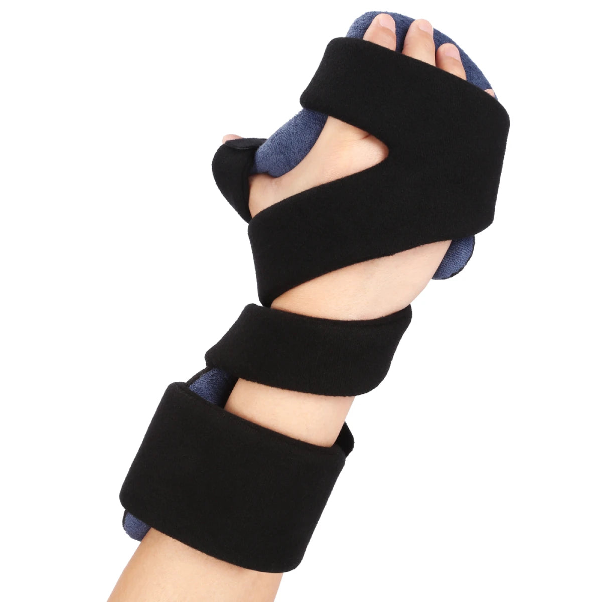 VELPEAU Hand Splint Orthosis for Stroke Finger, Arthritis and Carpal Tunnel Pain Wrist Brace Immobilizer with Finger Separator