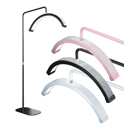 Fosoto FT-Y9 Half-moon Lamp Fill Light Photography Lamp LED Light Lash Light With Rhinestones For Beauty Eyelash Tattoo Makeup