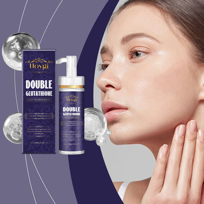 Hoygi 100ml Double Glutathione Serum For Skin Whitening Moisturizing Repair Dullness Remove Dark Spots Brighten Skin Care Serum
