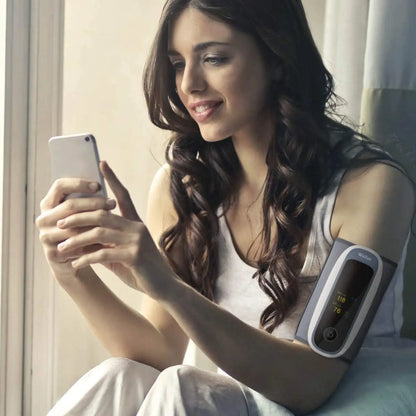 Multifunction Wireless Arm 24hours Blood Pressure Monitor With Blood Oxygen Holter+Adult,Child Free APP Software
