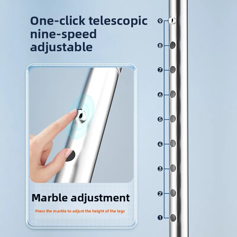 F Type Foldable Crutches for Adults with Ergonomic Handles | Spring Assist Technology Disabled Rehabilitation Axillary Crutch