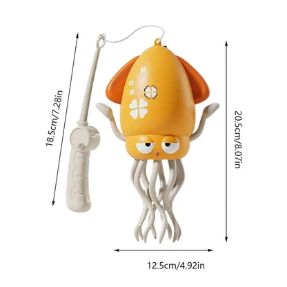 Children's Electric Octopus  Glow Dancing Octopus Toys Cartoon Interactive Development Moving Education Toddler Toy Gift
