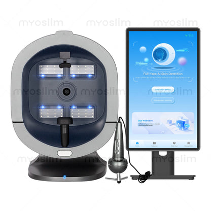New Professional 3D Facial X5 Camera Scanner UV Skin and Hair Analysis Measuring Machine Digital Facial Scanner Skin Analyzer.