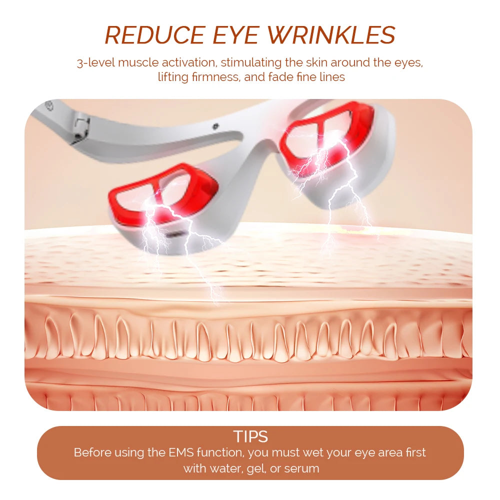 3D Eye Beauty Massager Fade Dark Circles Reduce Eye Wrinkles Relieve Eye Fatigue Eye massage device
