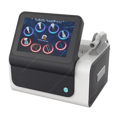 Newest 8 in 1 Fusion Plasma Cold Warm Ozone Plasma Lifting Skin Tightening Acne Remove Ozone Plasma Machine