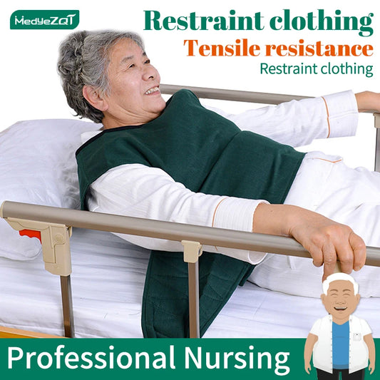 Anti-fall restraint vest for Alzheimer's patients, limiting patients from falling from the bed wheelchair, agitation, fall injur