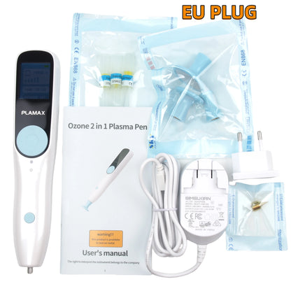 Plamax Ozone Professional Plasma Fibroblast Pen Sterilize Acen Skin Tag Auto Remover Skin Eyelid Lift Beauty Tool Tip
