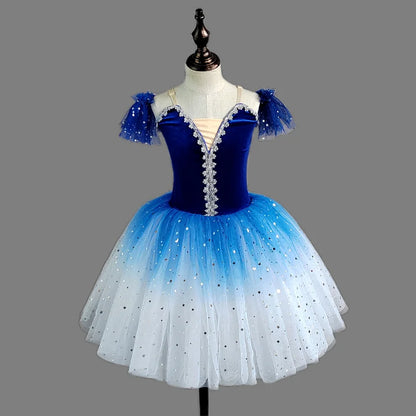 Children's Ballet Skirt, Girls' Dance Skirt, Sequin Dress, Children's Dance Skirt, Collective Program Performance Clothing