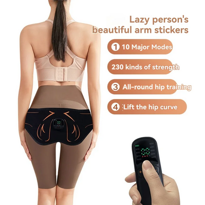 Electric Hips Trainer Butt Muscle Stimulator Fitness Weight Loss Buttocks Lifting USB Rechargable Muscle Toner