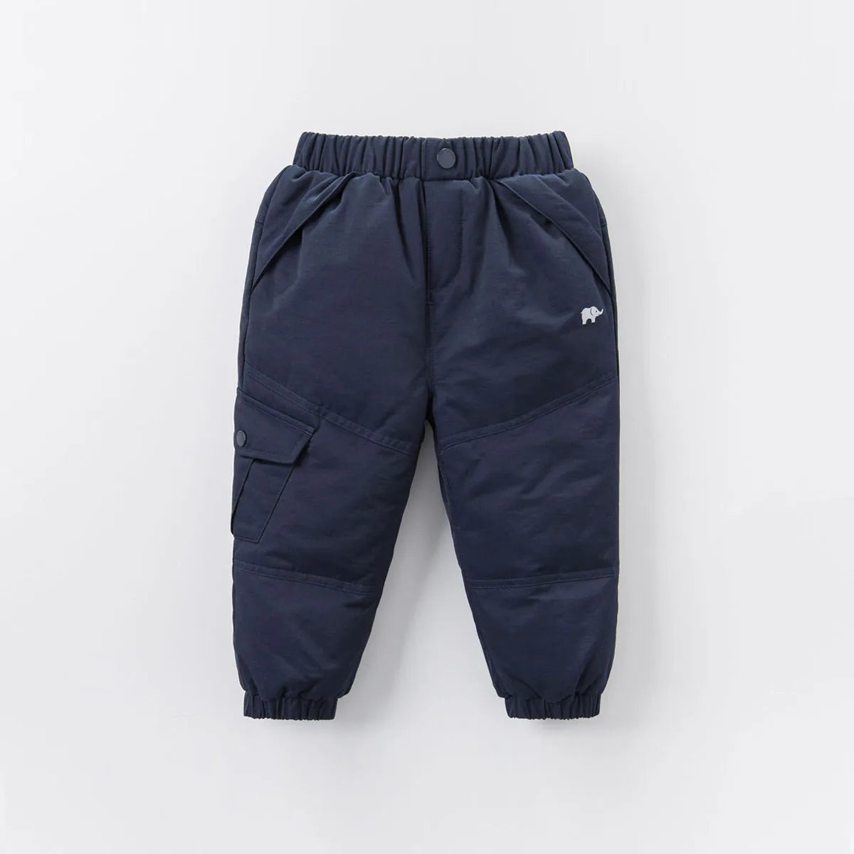 Dave Bella Children's Pants Winter Boys Girls Thicken Warmth White Duck Down Pants Baby Trendy Sports Leisure Trousers DB6434-B