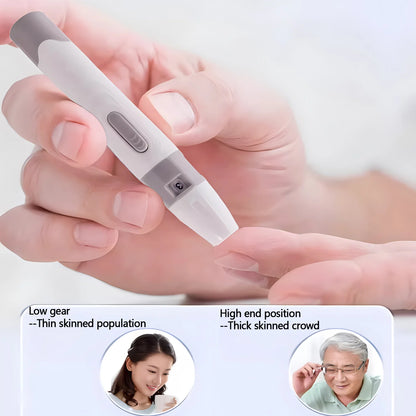 Blood Glucose Meter Diabetes Testing Kit Diabetes Lancet Machine Glucometer with 50pcs Test Strips+50 Lancets Blood Sugar Meter