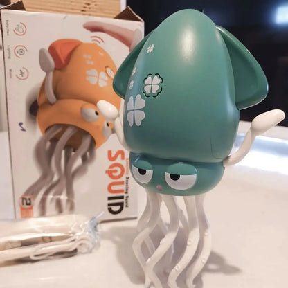 Children's Electric Octopus  Glow Dancing Octopus Toys Cartoon Interactive Development Moving Education Toddler Toy Gift