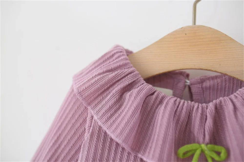 Baby Girls' Dress Toddler Clothes Children's Casual Long Sleeve Birthday Princess Dresses for Girls Clothing 0-3 Years Old