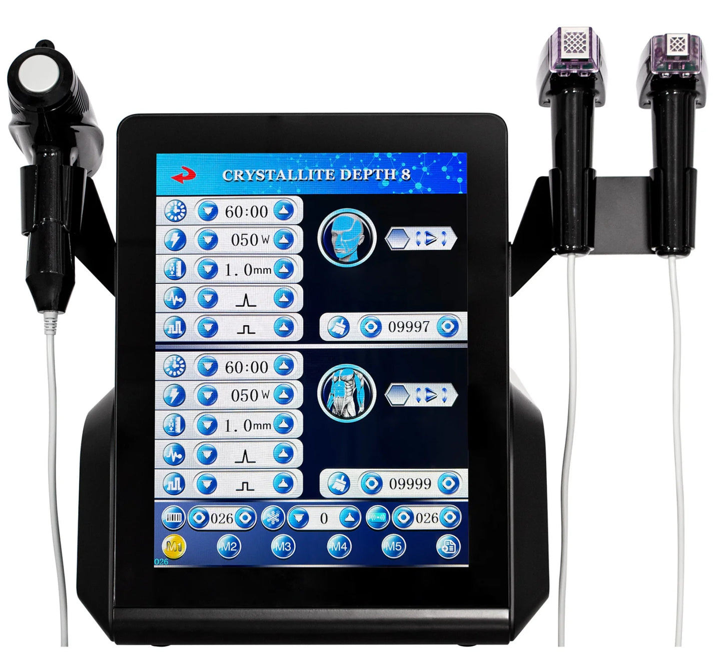 2025 Professional Morpheus 8 RF Microneedling Machine Facial Skin Care Beauty With12 24 40 Nano Pin Cartridge