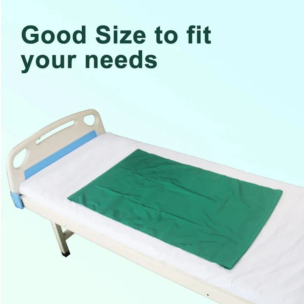 1x Reusable Washable Shift Slide Sheet Transfer Bed Cloth Sliding Sheet Body Lifting Position Pad for Elderly Disabled Bedridden