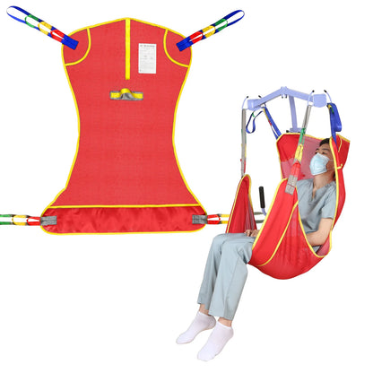 Ehucon Universal Full Body Patient Lift Sling Medical Hoist Sling for Bed Positioning Assist and Transfer Disabled