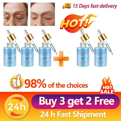 Copper Peptide Anti-Aging Serum Anti-Wrinkle Improve Smoothing Repair Instant Wrinkle Fade Fine Lines Korean Skincare Cosmetics