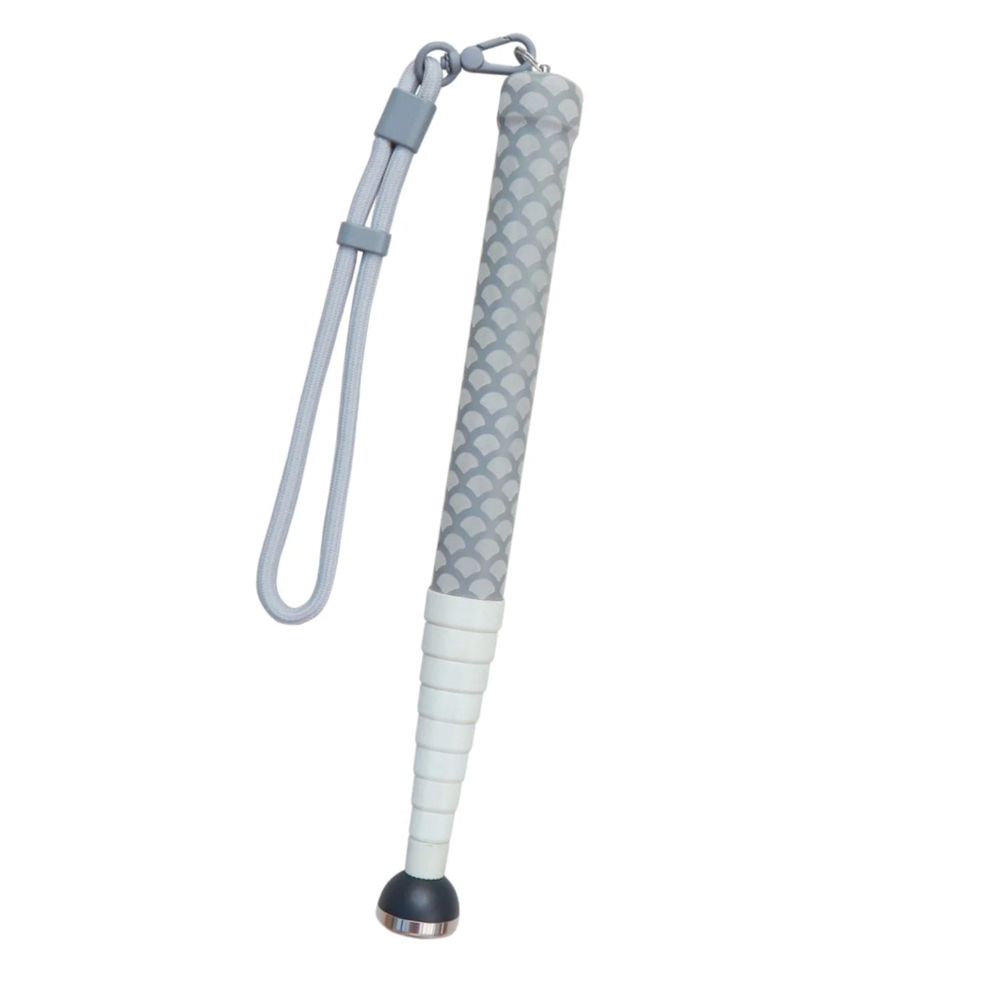 130cm Titanium Alloy Telescopic Blind Cane – White Cane for Visually Impaired, Rotating Tip with Extra Replacement & Hard Case