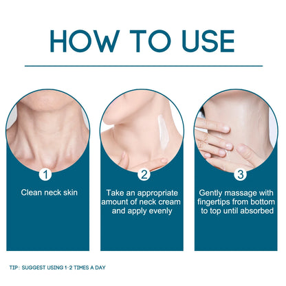 Retinol & Collagen Neck Cream - 40g | Firming, Moisturizing & Lifting | Hyaluronic Acid for All Skin Types