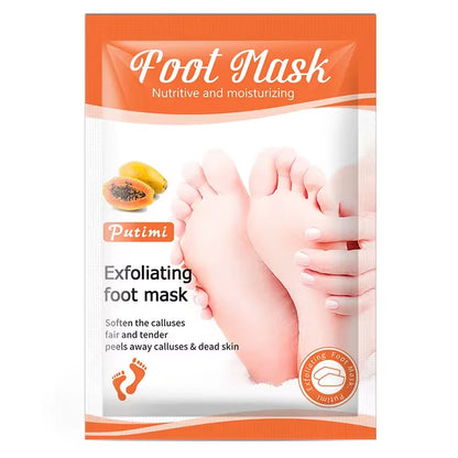 1 Pag = 1 Pair Honey Foot Mask For Remove Dead Skin Calluses Exfoliating Foot Mask Feet Cream Whitening Foot Spa Skin Care Tool