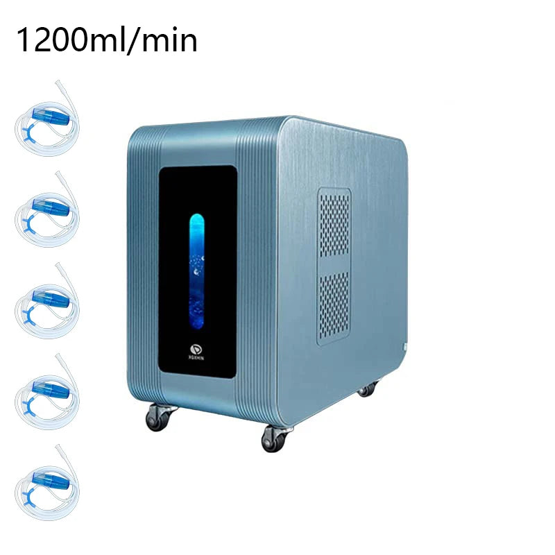High Purity Hydrogen Water Generator Quiet Hydrogen Inhalation Machine O2 HHO Double Outlet Hydrogen Water Device 1200ML 1800ML