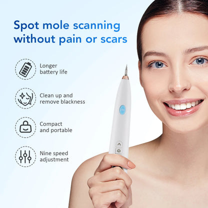 Skin Tag Remover Warts Eliminator Lcd Plasma Pen Papillomas Electric Laser Tattoo Removal Freckle Dark Spot Mole Cauterizer Kit