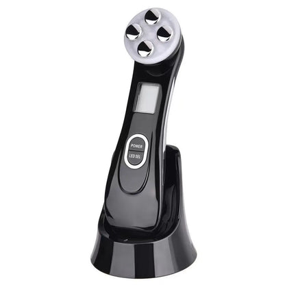 5-IN-1 RF LED Photon Skin Care Beauty Device EMS Facial Electroporation Radio Frequency Face Lifting Tighten Wrinkle Removal