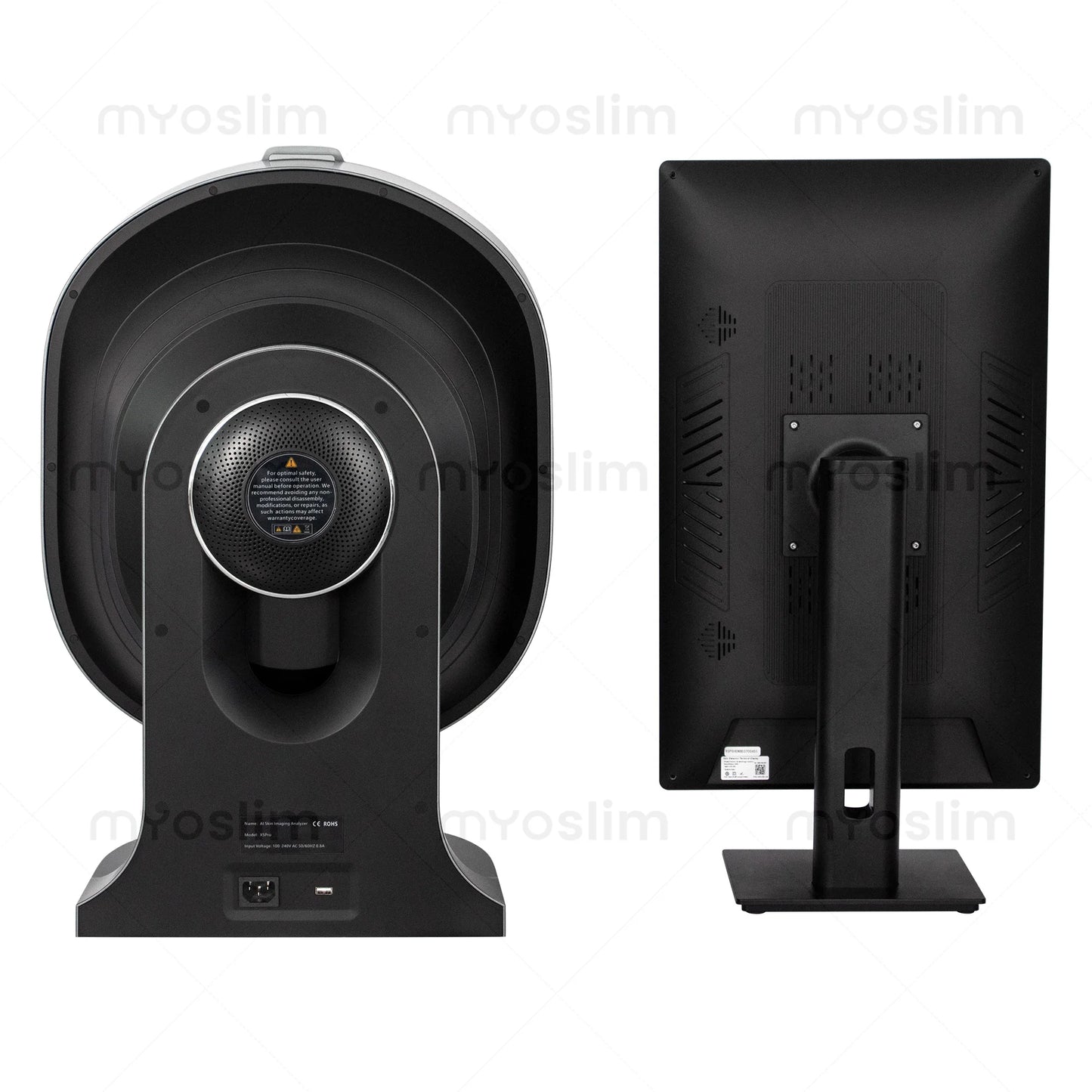 New Professional 3D Facial X5 Camera Scanner UV Skin and Hair Analysis Measuring Machine Digital Facial Scanner Skin Analyzer.