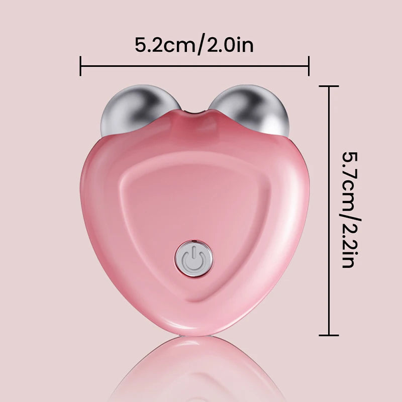 Microcurrent Face Lift Device Roller Mini Skin Tightening Charging Face Anti Wrinkle Rejuvenation Beauty Photorejuvenation Care