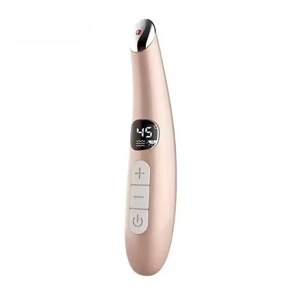 3 in 1 Eye Lift Beauty Device Vibrating Red Light 98°F to 113°F LCD Display Eye Massager Wand for Dry Eye Dark Circle Puffiness