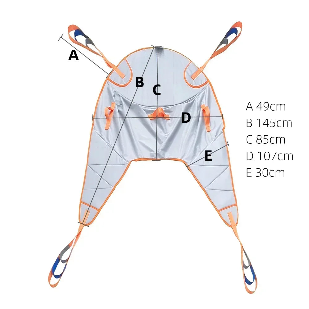 Long-term Bed Paralysis Transfer Position Assistive Device Nursing Special Transfer Straps For Shift Machines Patient Lift Sling