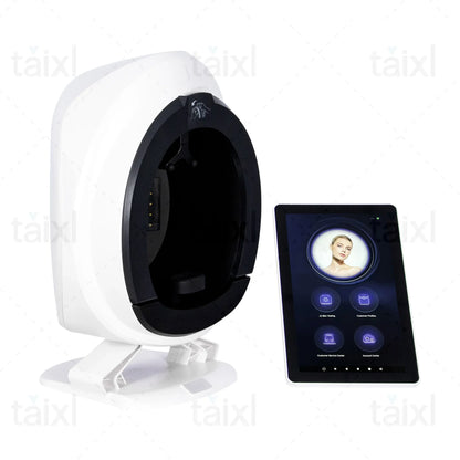 New 3D Facial Skin Analyzer Machine Skin Analyzer Facial Machine 8 Light Spectrum Skin Analysis Scanner