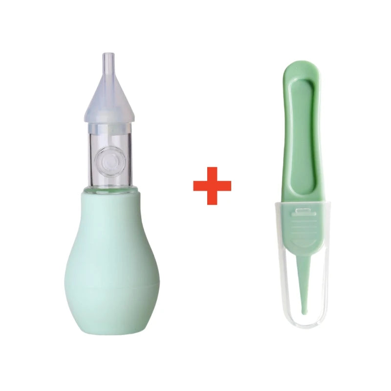 Silicone Nasal Aspirator for Baby Suction Pump Nose Cleaner Children Kids Soothing Nose Cleaning Device Nasal Cleaning Tools