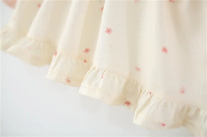 Newborn Baby Girl Dress Toddler Clothes Spring Autumn Kids Girls Long Sleeve Princess 1st Birthday Dresses Infant Clothing