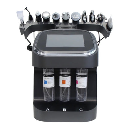 2025 10 in 1 Hydro Dermabrasion Machine Facial Deep Cleaning Eye Lifting Water Oxygen Spray Skin Care Bubble SPA Beauty Device