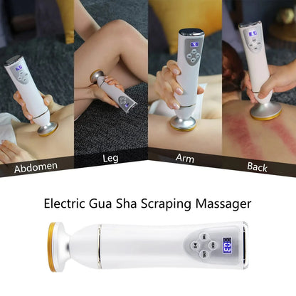 Heating Fat Burning Massage MachineElectric Scraping Device Vacuum Negative Pressure Physiotherapy Instrument Meridian dredging