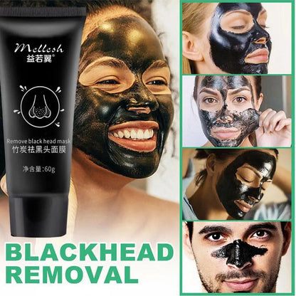 Bamboo Charcoal Facial Mask Blackhead Removing Facial Mask 60g Dirt Removing Cleaning Pore Layer Cleaning Skin Care Facial Mask
