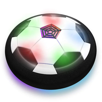 LED Hover Soccer Ball Toy Bubble Floating Football Interactive Toy with Music Lights Indoor Outdoor Sports Game for Kids Gift