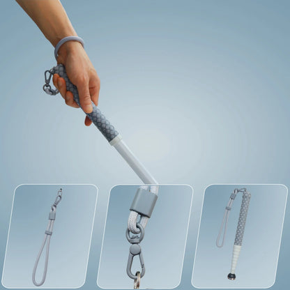 130cm Titanium Alloy Telescopic Blind Cane – White Cane for Visually Impaired, Rotating Tip with Extra Replacement & Hard Case