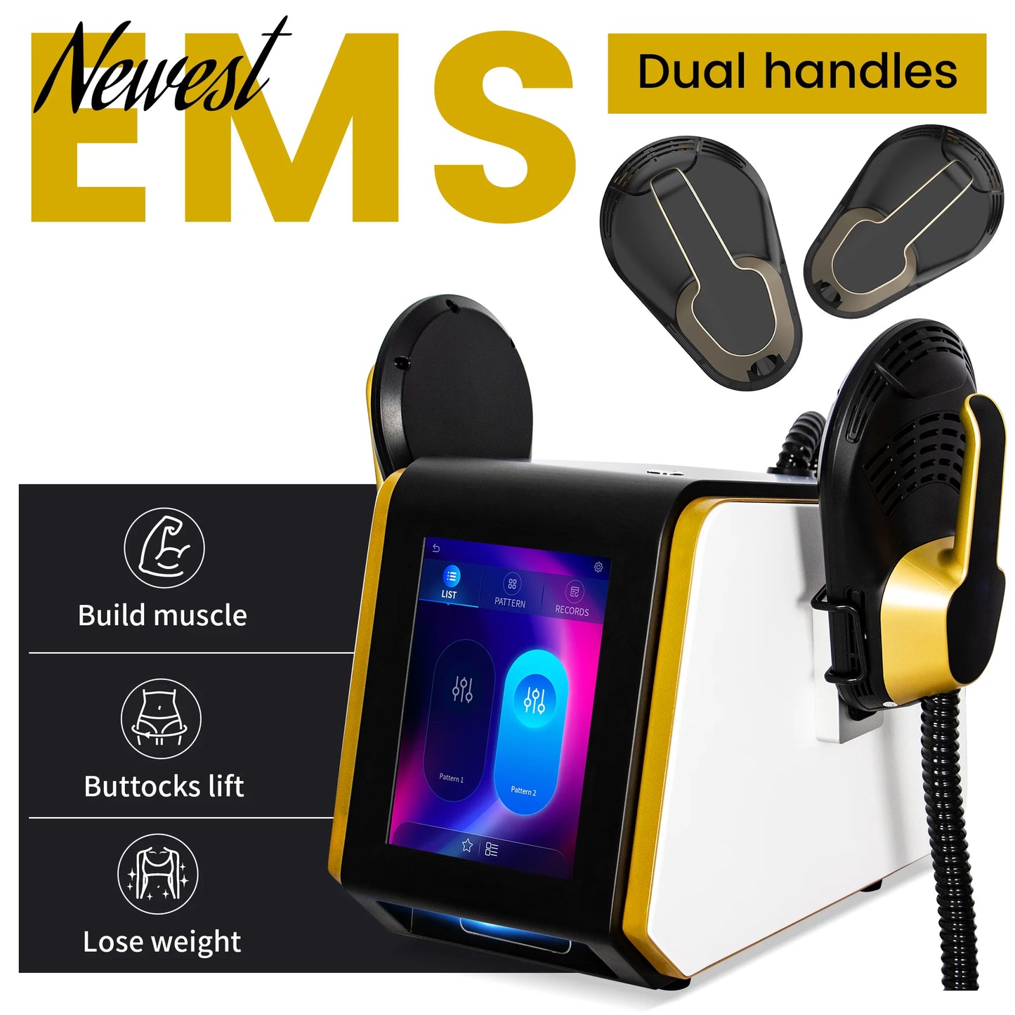 MYOSlim Wrinkle Removal Anti-aging Microcurrent Facial Lifting Skin Tightening rf Facial Machine Activate Collagen Profession