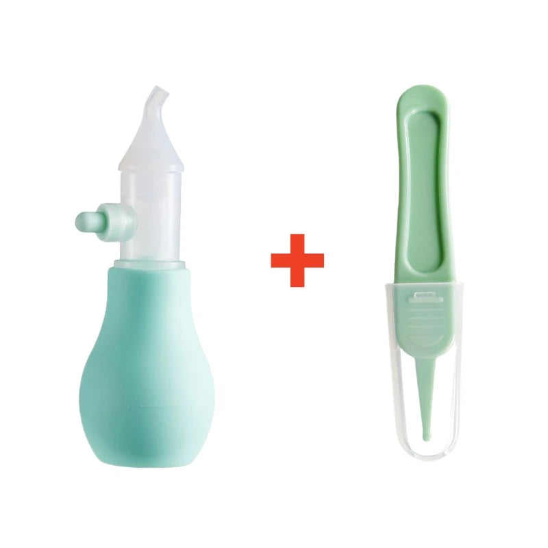 Silicone Nasal Aspirator for Baby Suction Pump Nose Cleaner Children Kids Soothing Nose Cleaning Device Nasal Cleaning Tools