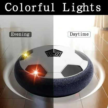 LED Hover Soccer Ball Toy Bubble Floating Football Interactive Toy with Music Lights Indoor Outdoor Sports Game for Kids Gift