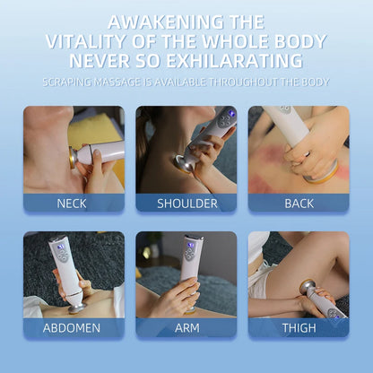 Heating Fat Burning Massage MachineElectric Scraping Device Vacuum Negative Pressure Physiotherapy Instrument Meridian dredging