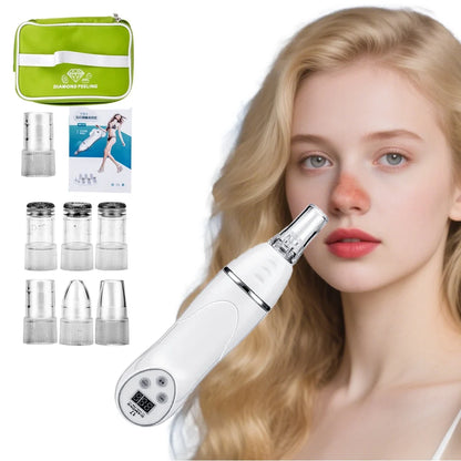 Handheld Diamond Microdermabrasion 3 Levels Machine Blackhead Acne Removal Facial Skin Care Peeling Cleaning Wrinkle Care Tool