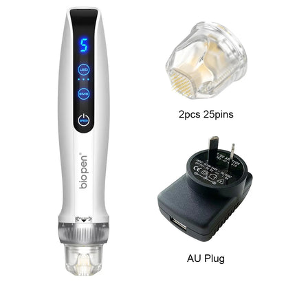 Best Derma Pen Bio Pen Q2 Wireless EMS Microneedling Derma Stamp With LED Light Therapy For Skin Care And Hair Regrowth