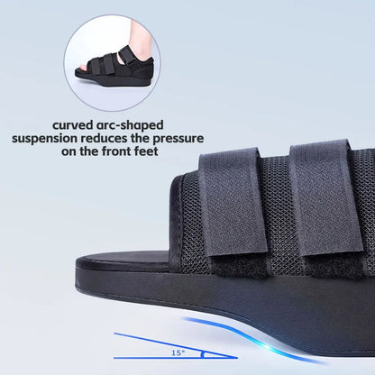 Front and Back Foot Decompression Shoes Non Load Shoes Toe Bone Protection Covers Folding Shoes Daily Rehabilitation Care Shoe
