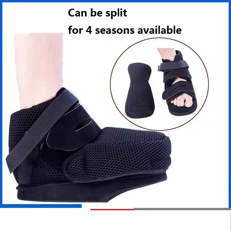 Forefoot decompression shoe,toe injury,big hallux valgus fracture postoperative Fixation Plaster Shoe rehabilitationwalking tool