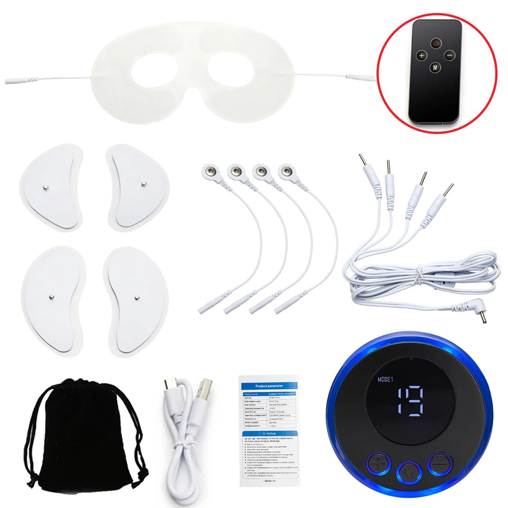 EMS Facial Massager Eye Face Lift Skin Tightening Anti-Wrinkle V-Shaped Face Muscle Stimulator Beauty Devic