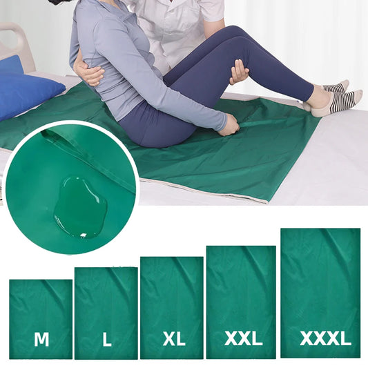 1x Reusable Washable Shift Slide Sheet Transfer Bed Cloth Sliding Sheet Body Lifting Position Pad for Elderly Disabled Bedridden